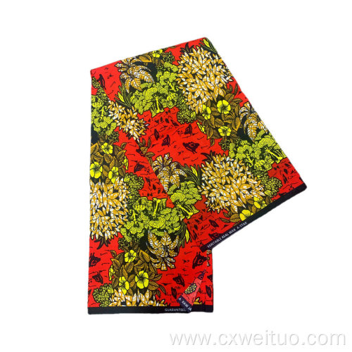 african wax printed fabrics with high quality